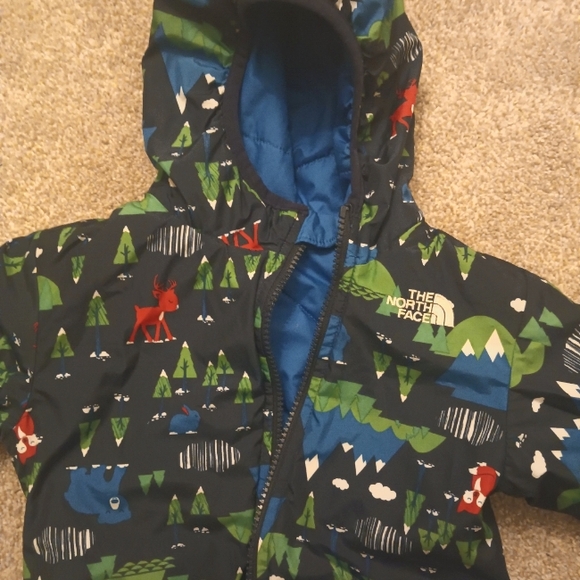 The North face Jacket - KIDS/ Toddler Reversible Perrito Sz 6-12 Months - Picture 8 of 8